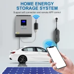 3000VA/2400W Hybrid Inverter Pure Sine wave with AC Charger Solar Charger Controller PWM PV input DC 24V to AC 120V