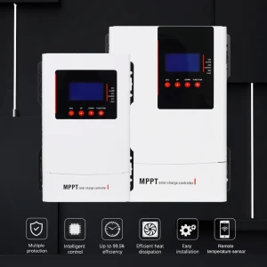 MPPT Solar Charge Controller 150VDC 250VDC Solar Panel PV Charging Regulator WIFI Function Charger